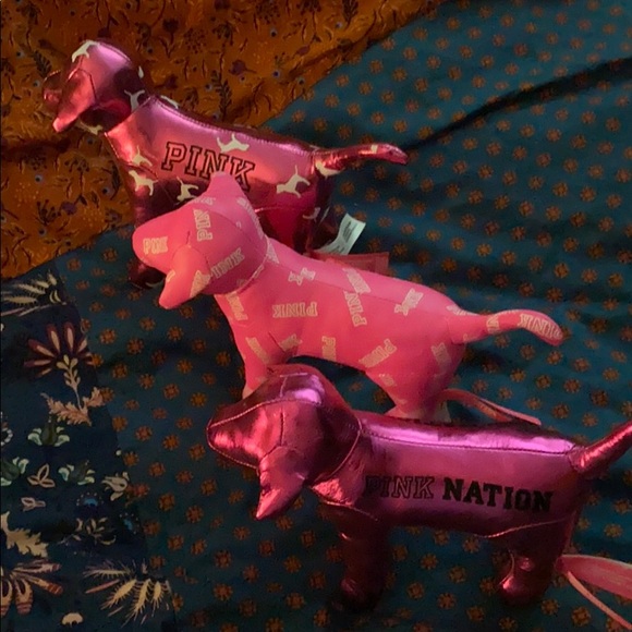 {PINK Victoria’s Secret} 3 mini dogs - Picture 9 of 9